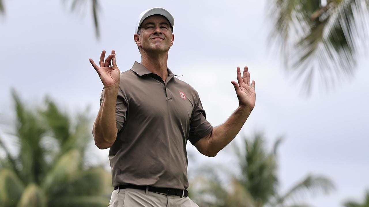 PGA Tour 2026: Adam Scott jumps into top four with stunning weekend charge,  Cameron Young calls penalty on himself before winning the Cadillac  Championship