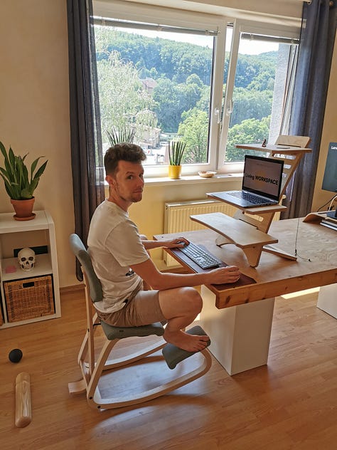The best posture is always the next one