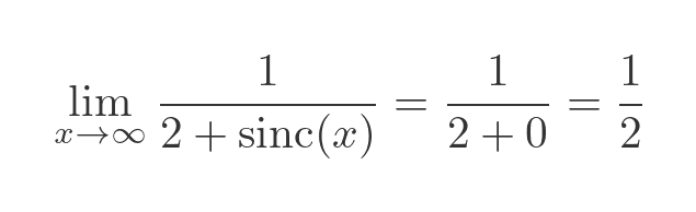 sinc function