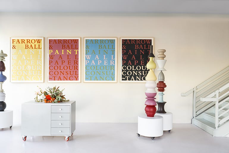 Project Room LA Creates the Ultimate Showroom Experience for Farrow & Ball  - Interior Design