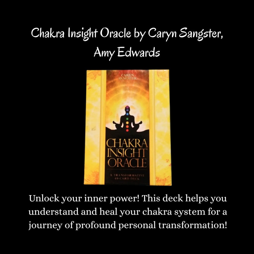 Chakra Insight Oracle by Caryn Sangster, Amy Edwards, SHARE Chakra Insight Oracle by Caryn Sangster, Amy Edwards, SHARE