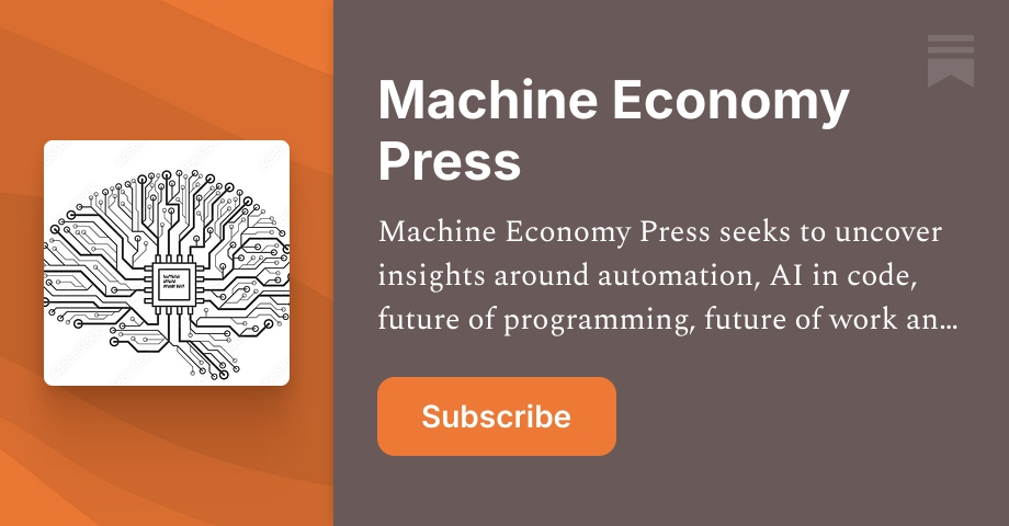 Machine Economy Press | Michael Spencer | Substack