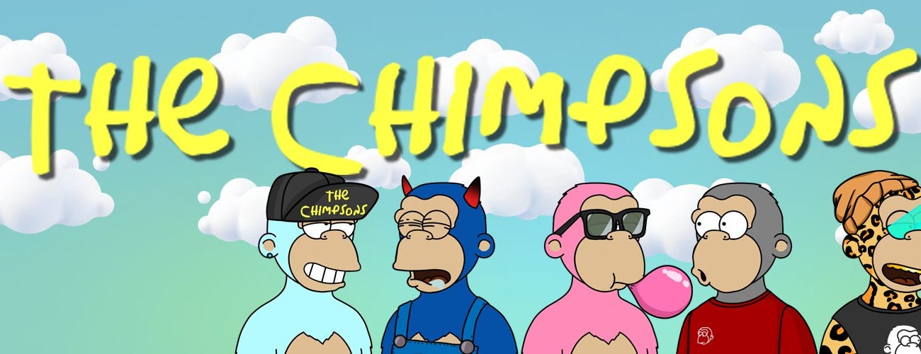 【The Chimpsons】No Discord&No Roadmap.Only CHARITY.