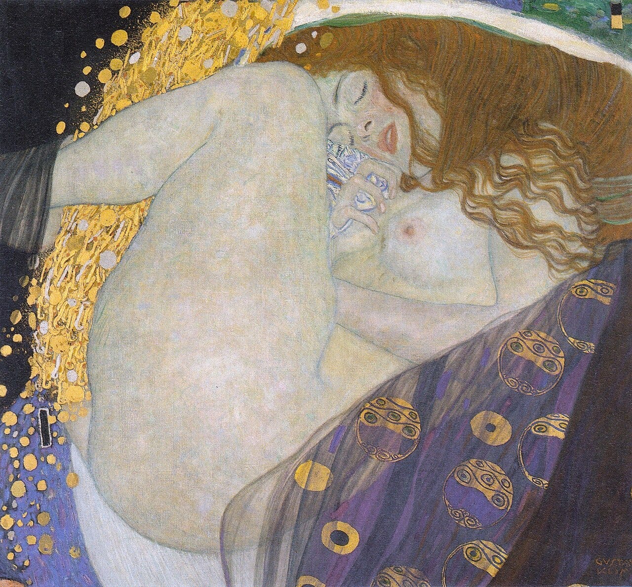 Danae and golden shower