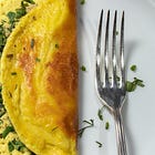 Swiss Omelette with Mixed Herbs 