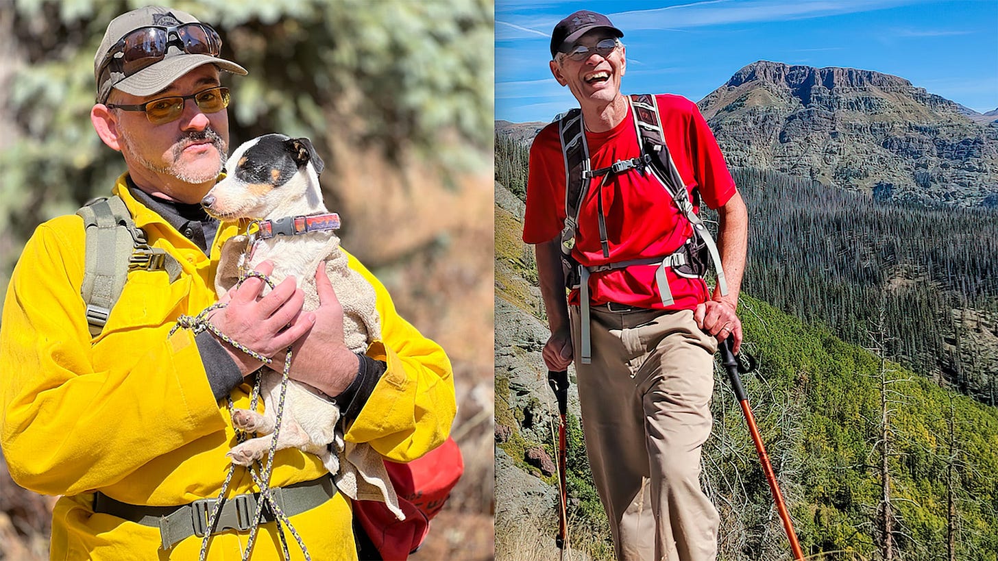 A Hiker and a Terrier Climbed a Peak. The Dog Came Home 72 ...