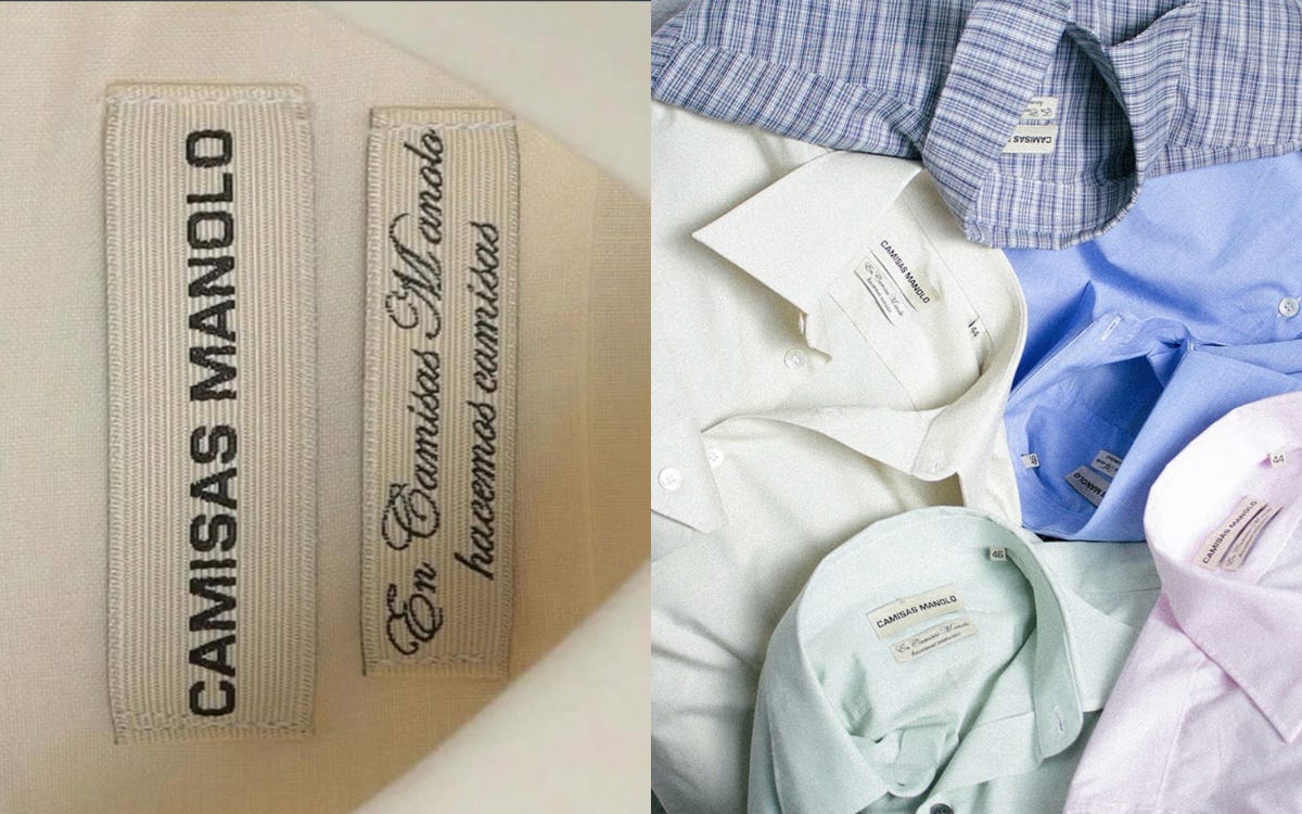 The Joke Inside Camisas Manolo's Shirts - by Louis Cheslaw