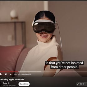 Las Vision Pro de Apple son lo "más metaverso" que se ha creado hasta ahora
