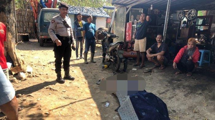 Hendak Tambal Ban, Warga Malang Ini Meninggal Mendadak, Jatuh Tertelungkup ke Tanah