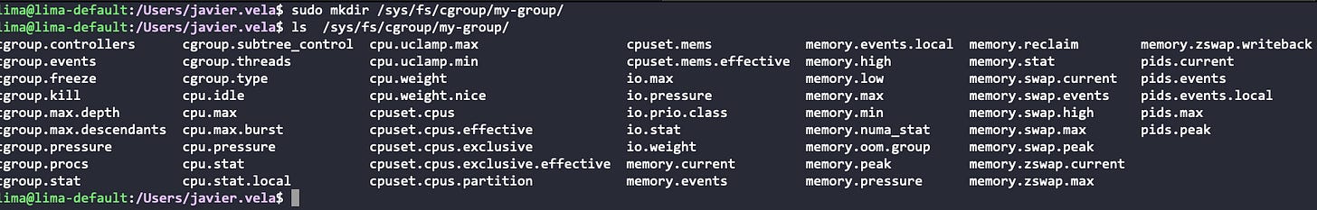 cgroups ficheros configuración cgroups ficheros configuración