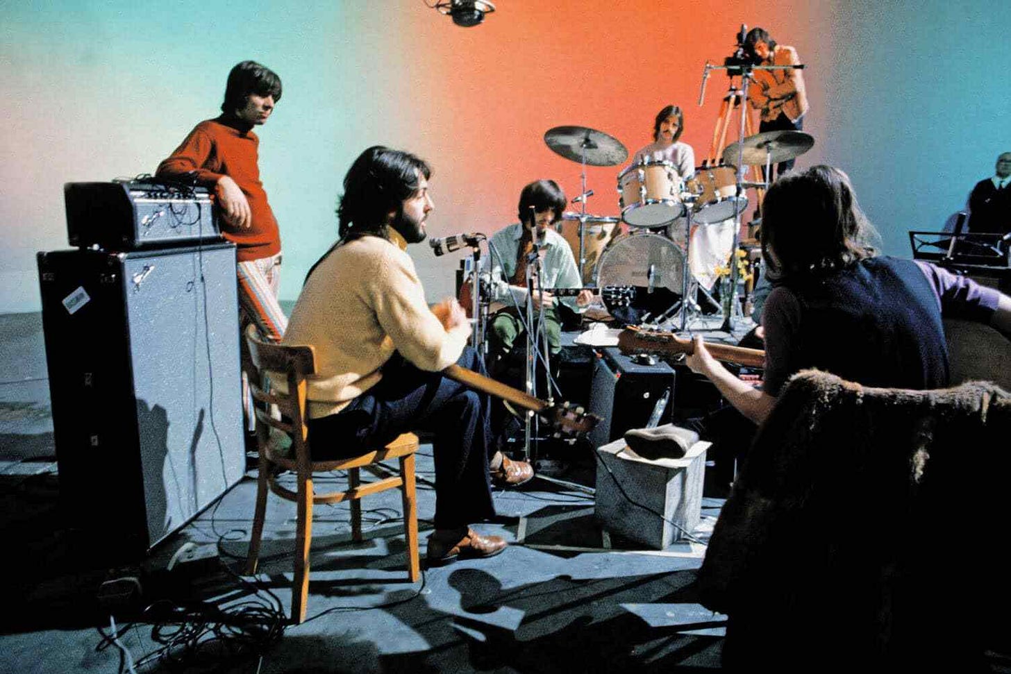 The Beatles: Get Back – George Harrison&#39;s Photographer Problems - Den of  Geek