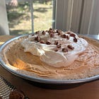 Pumpkin Mousse Pie with Pecan Shortbread Crust