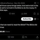 Did the Bible even exist in biblical times?