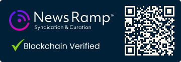 Blockchain Registration, Verification & Enhancement provided by NewsRamp™ Blockchain Registration, Verification & Enhancement provided by NewsRamp™