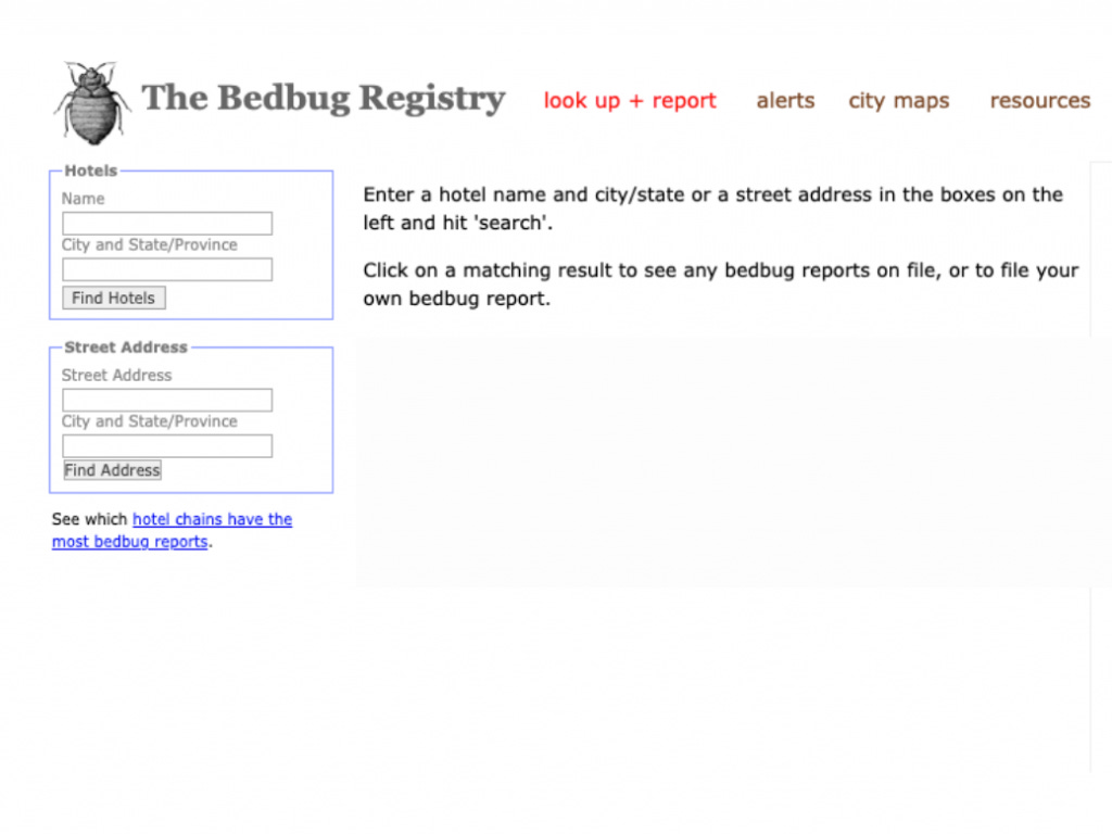 Use This Tool to Check Your Hotel for Bed Bugs