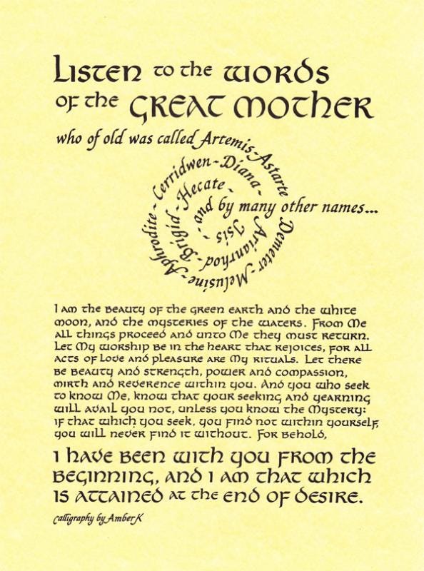 Listen To The Words Pagan Poster Listen To The Words Pagan Poster