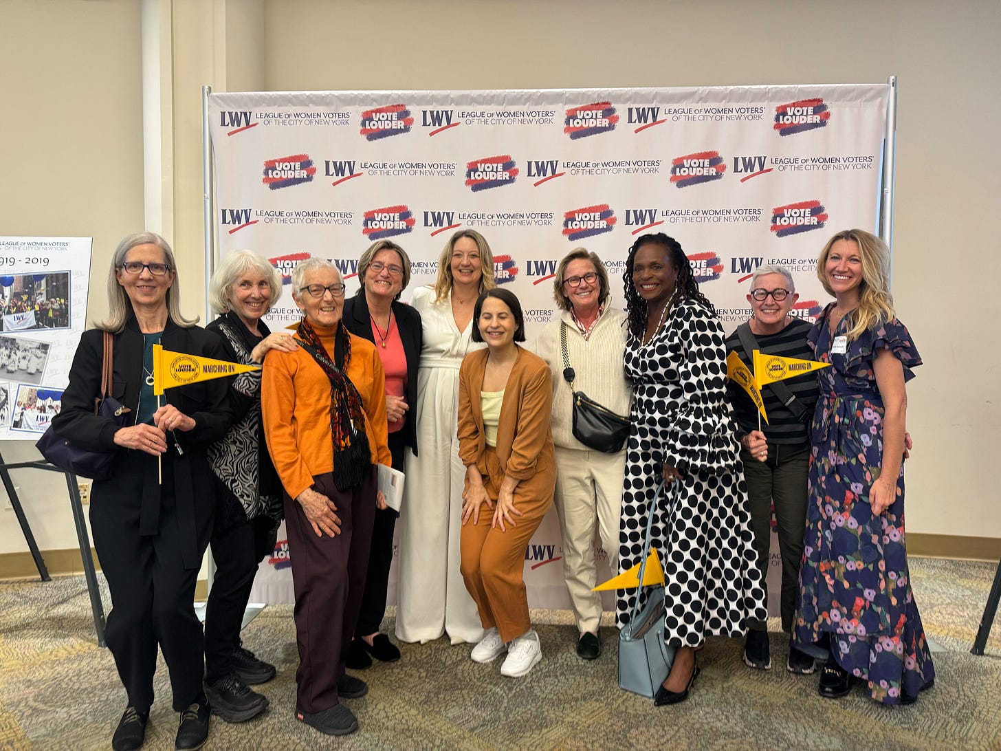 League of Women Voters Awards Luncheon alongside several members of the Voter Reform Group, League of Women Voters Awards Luncheon alongside several members of the Voter Reform Group,