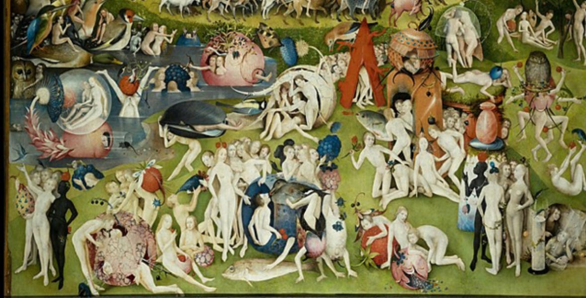 The Garden of Earthly Delights(1490-1500)