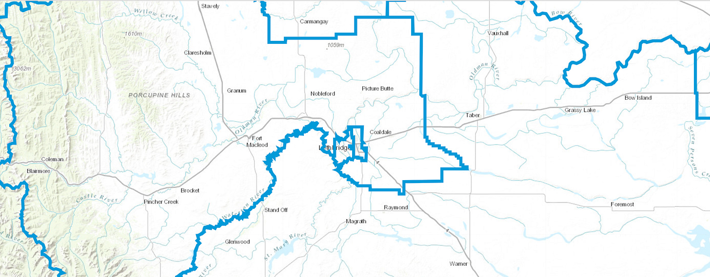 Alberta is getting a new map for the next provincial election
