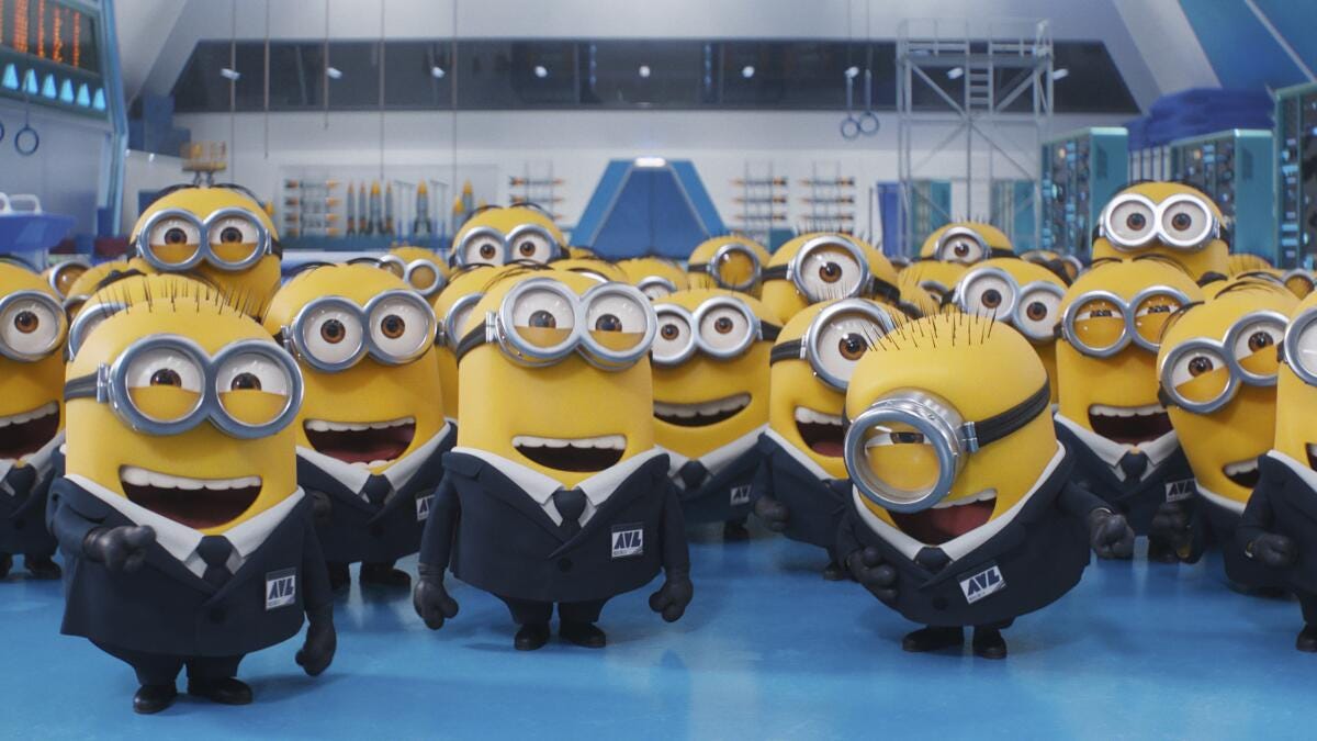 How the power of the Minions has propelled the 'Despicable Me' movies - Los  Angeles Times