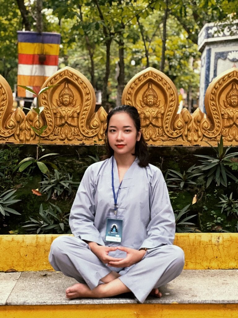 sống ở chùa nganlam