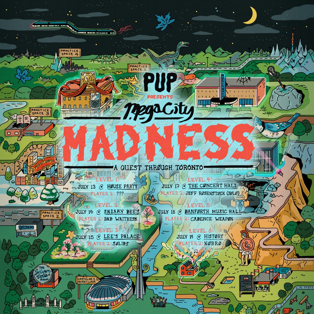 SIX SHOWS IN TORONTO THIS JULY - by Stefan Babcock