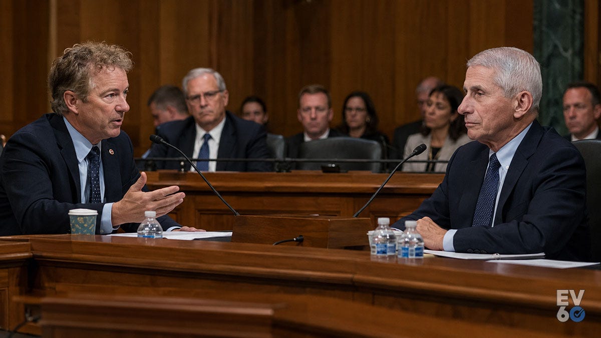 Anthony Fauci invoque le cinquième amendement lors de son audition devant la commission présidée par Rand Paul, le 29 juillet 2026 à Washington Anthony Fauci invoque le cinquième amendement lors de son audition devant la commission présidée par Rand Paul, le 29 juillet 2026 à Washington