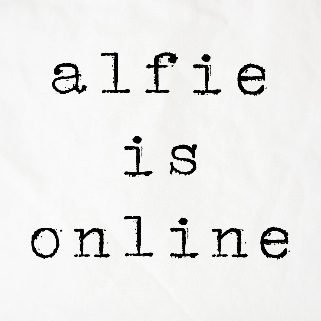 alfie is online