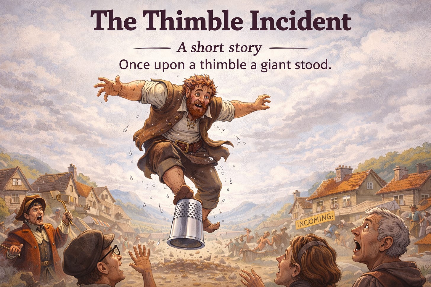 The Thimble Incident. A Short Story.