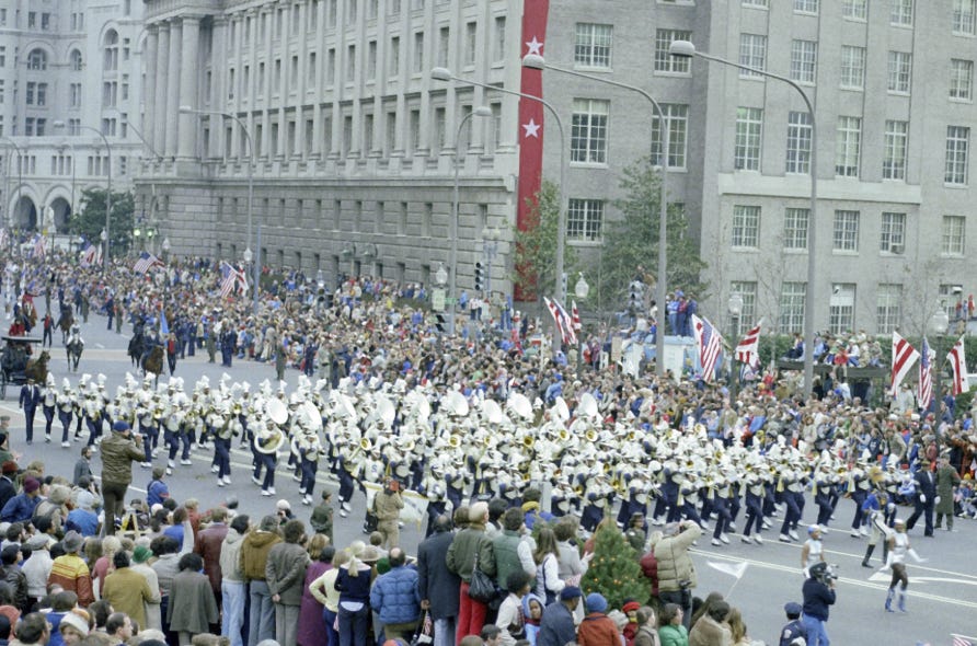 Marching bands are the best part of a 4th of July parade