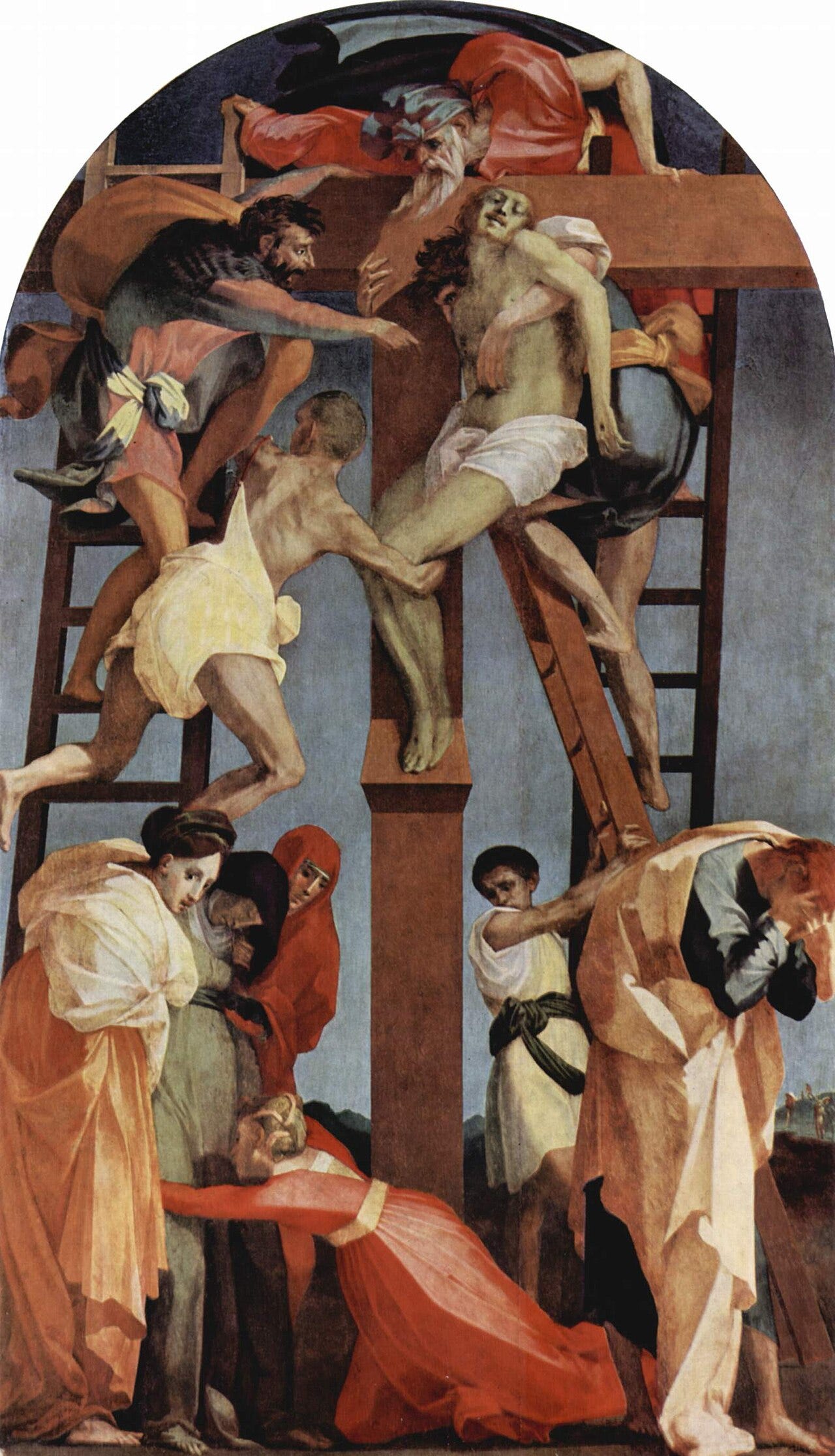 Deposition from the Cross by Rosso Fiorentino Deposition from the Cross by Rosso Fiorentino