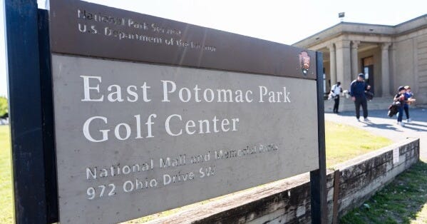 Judge tells Trump officials not to cut trees at historic Washington golf  course | AP News