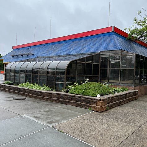 The Burger King at 69th Street and Northern Boulevard in Jackson Heights, New York, days after closing. 