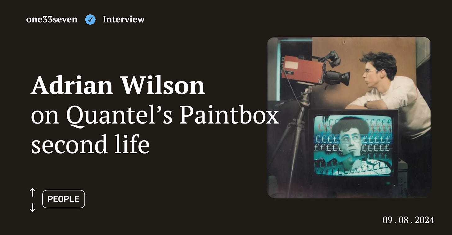 Adrian Wilson photographer Quantel Paintbox computer art Adrian Wilson photographer Quantel Paintbox computer art