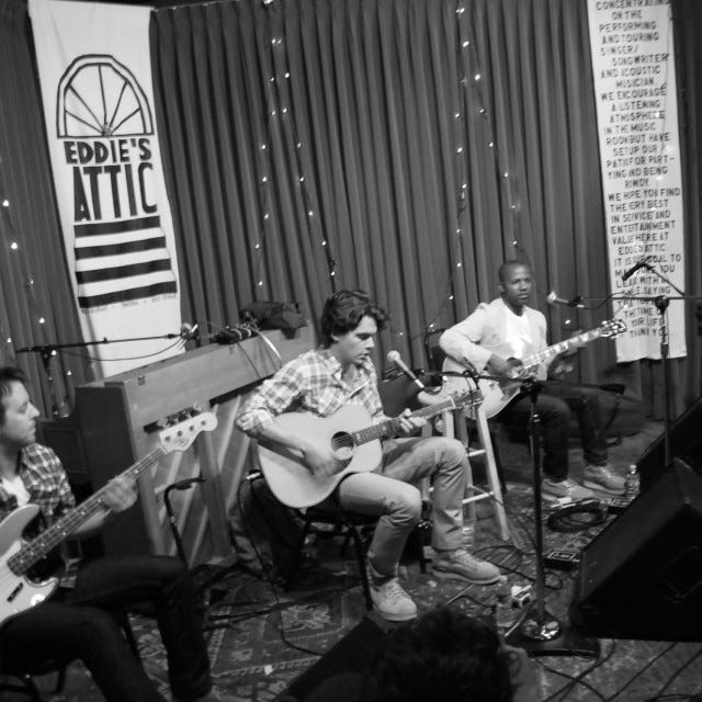 John Mayer: A Walk Down Memory Lane (Eddie's Attic- Decatur, GA) - The Blue  Indian