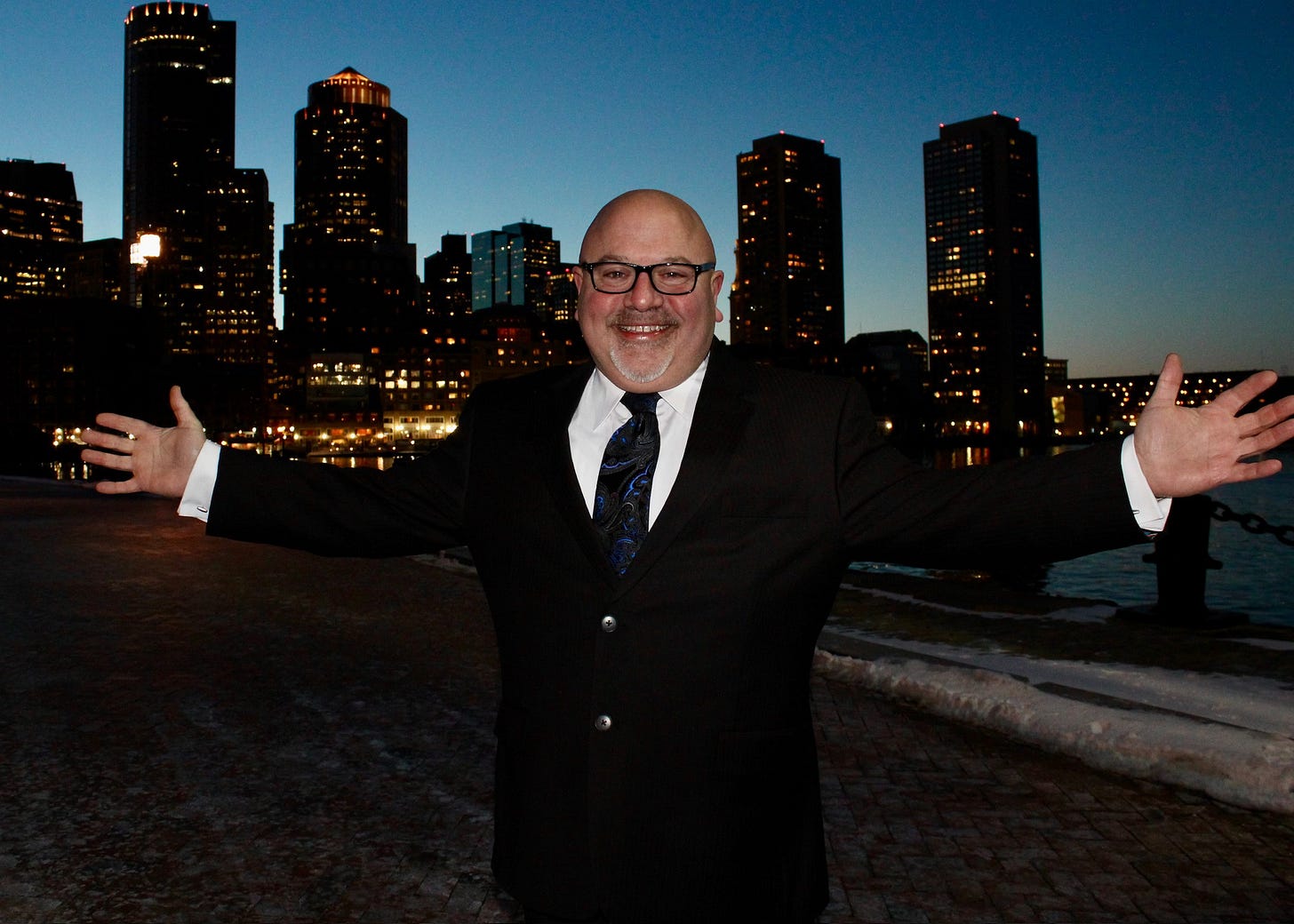 Robert "Bob" Levine, the unofficial mayor of Boston
