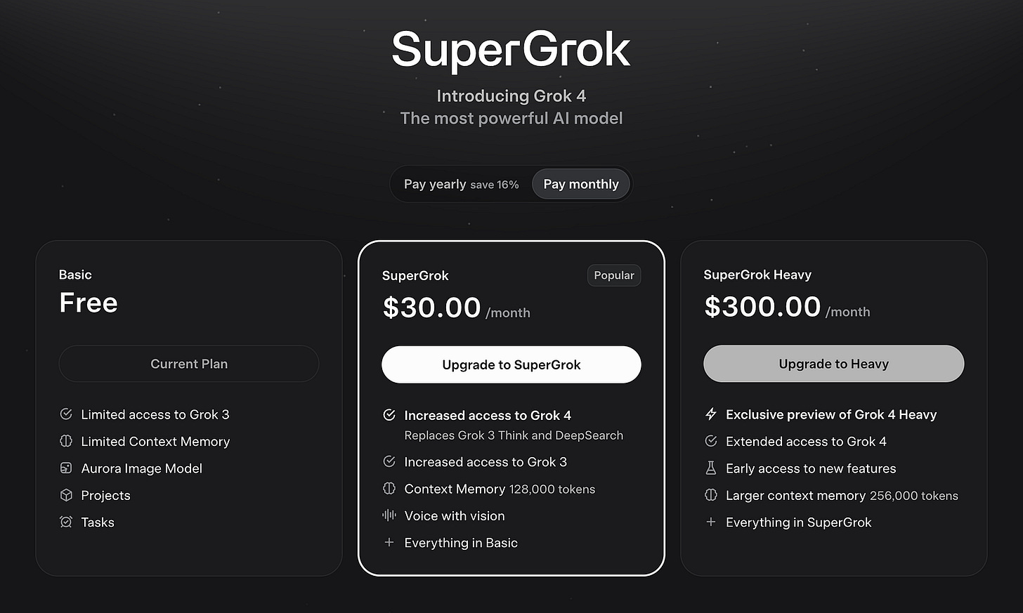 SuperGrok Pricing Page. Image by Jim Clyde Monge SuperGrok Pricing Page. Image by Jim Clyde Monge