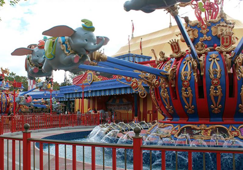 Dumbo ride at Disney World