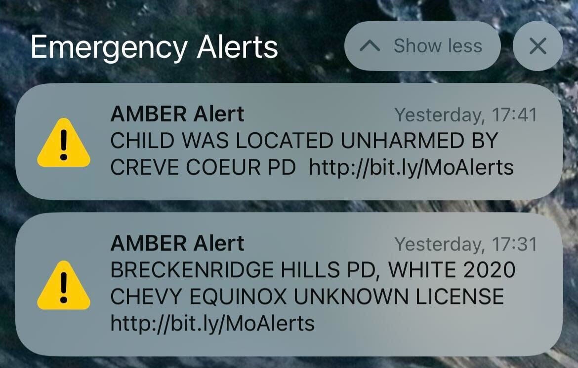 Missouri sent an AMBER alert. Many people couldn't learn details due to  Twitter changes.