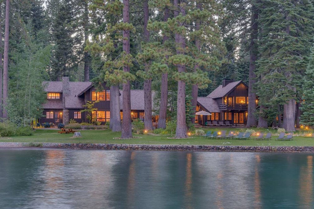 Mark Zucherberg's Lake Tahoe estate Mark Zucherberg's Lake Tahoe estate