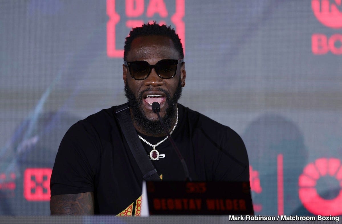 Deontay Wilder Says He Would Love To Fight Big Baby Miller: “I Hope He's Already Paid For His Grave Burial”