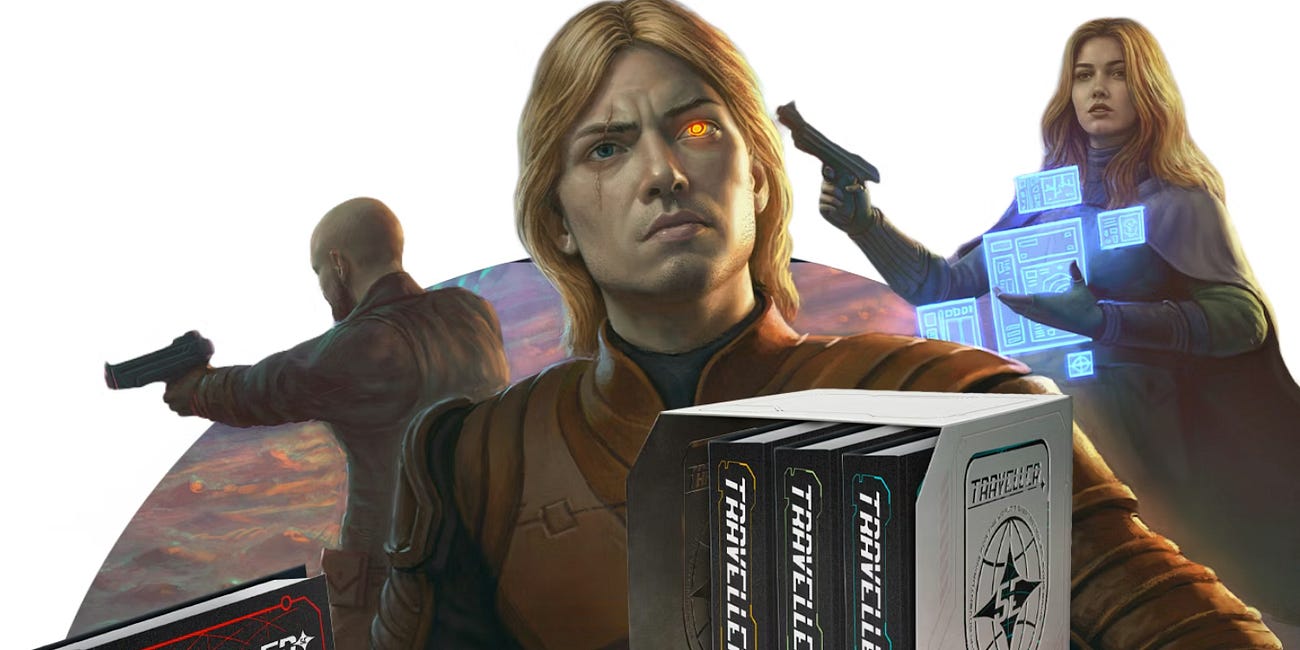 Traveller 5E Hits BackerKit, Already Nearly 4,000% Funded