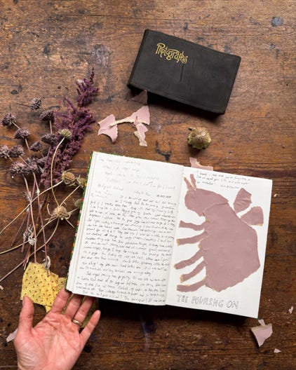 Journal Sketchbook Spreads. Write everyday.