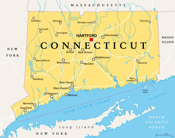 3,400+ Connecticut Map Stock Photos, Pictures & Royalty-Free Images -  iStock | New york connecticut map, Fairfield connecticut map, Hartford  connecticut map