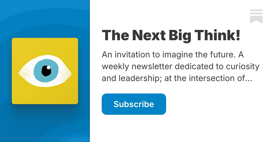The Next Big Think! | Libby Rodney | Substack