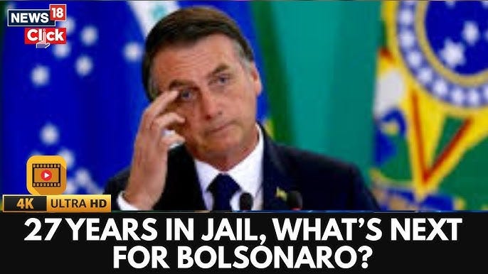Brazil’s Former President Bolsonaro Sentenced To 27 Years In Prison For  Coup Attempt | 4K | N18G