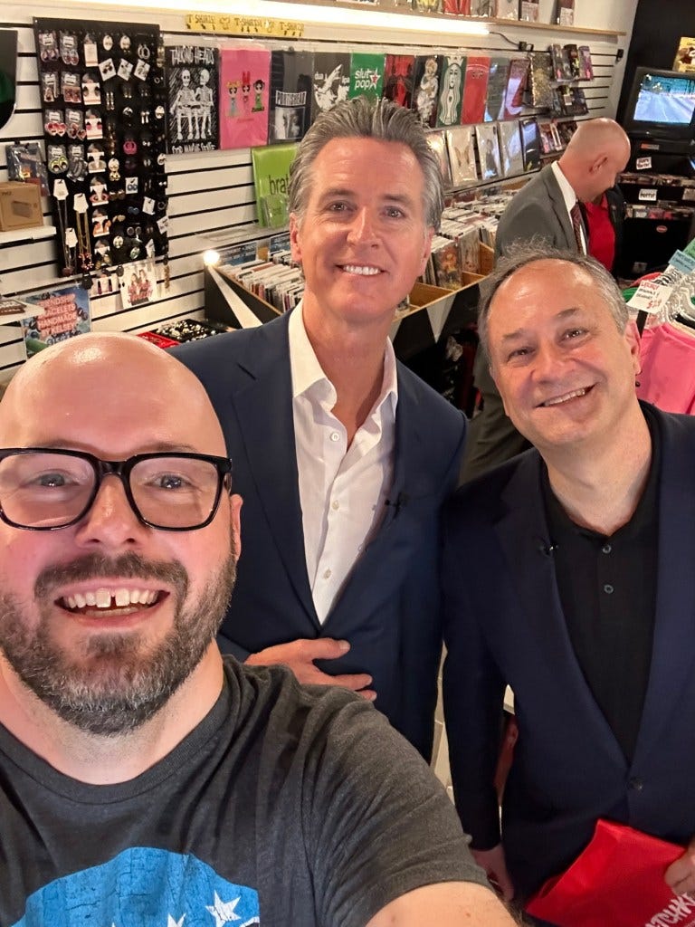 Harris Campaign's Vinyl Shopping Trip: What Music Did Doug Emhoff Buy?