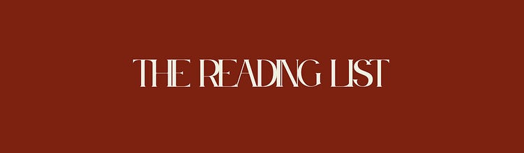 The Reading List