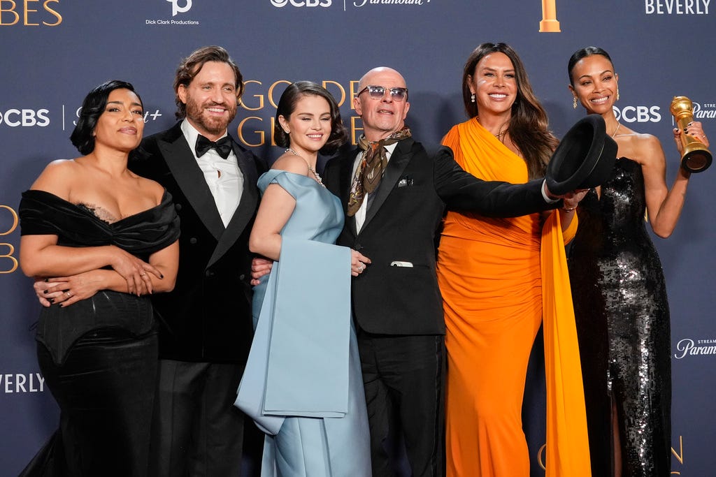 The Brutalist,' 'Emilia Perez' triumph at Golden Globes | WHMP 101.5 / 1400 AM The Brutalist,' 'Emilia Perez' triumph at Golden Globes | WHMP 101.5 / 1400 AM