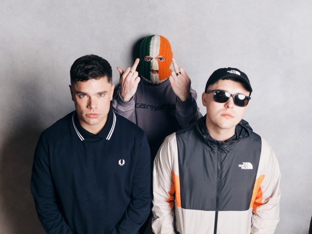 Kneecap' Film Rap Trio Says Singing Irish Not A Choice, Sundance Studio